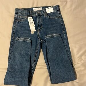 NWT TOPSHOP JAMIE SKINNY JEANS